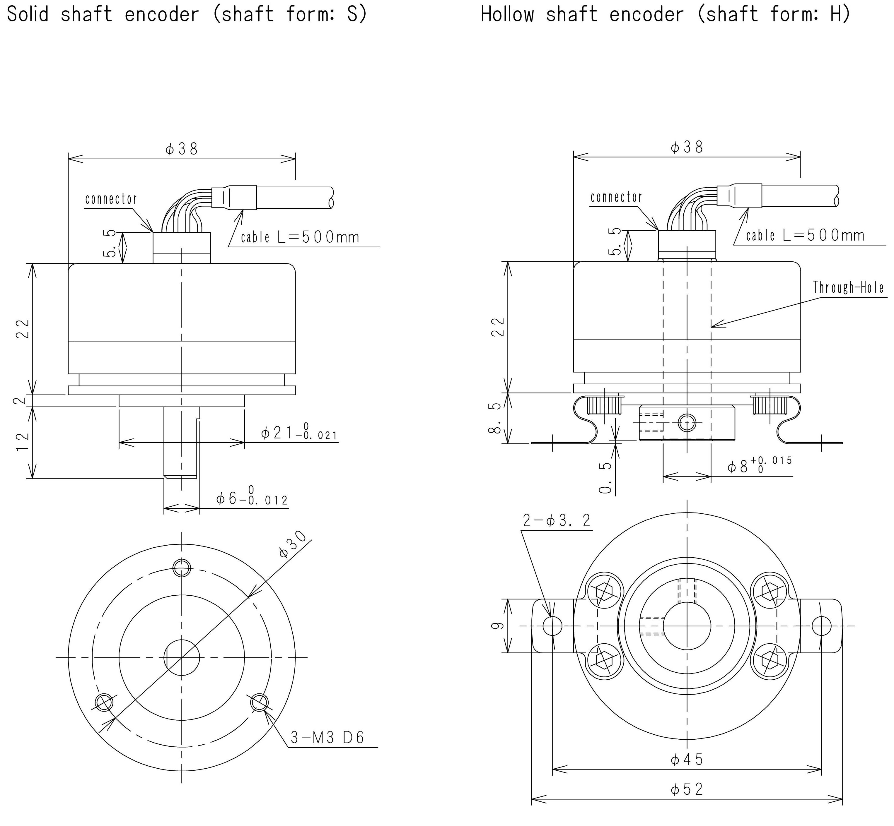 Outside dimensions